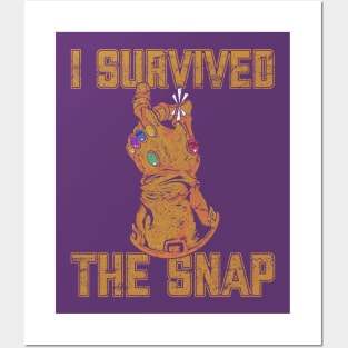 I Survived The Snap Posters and Art